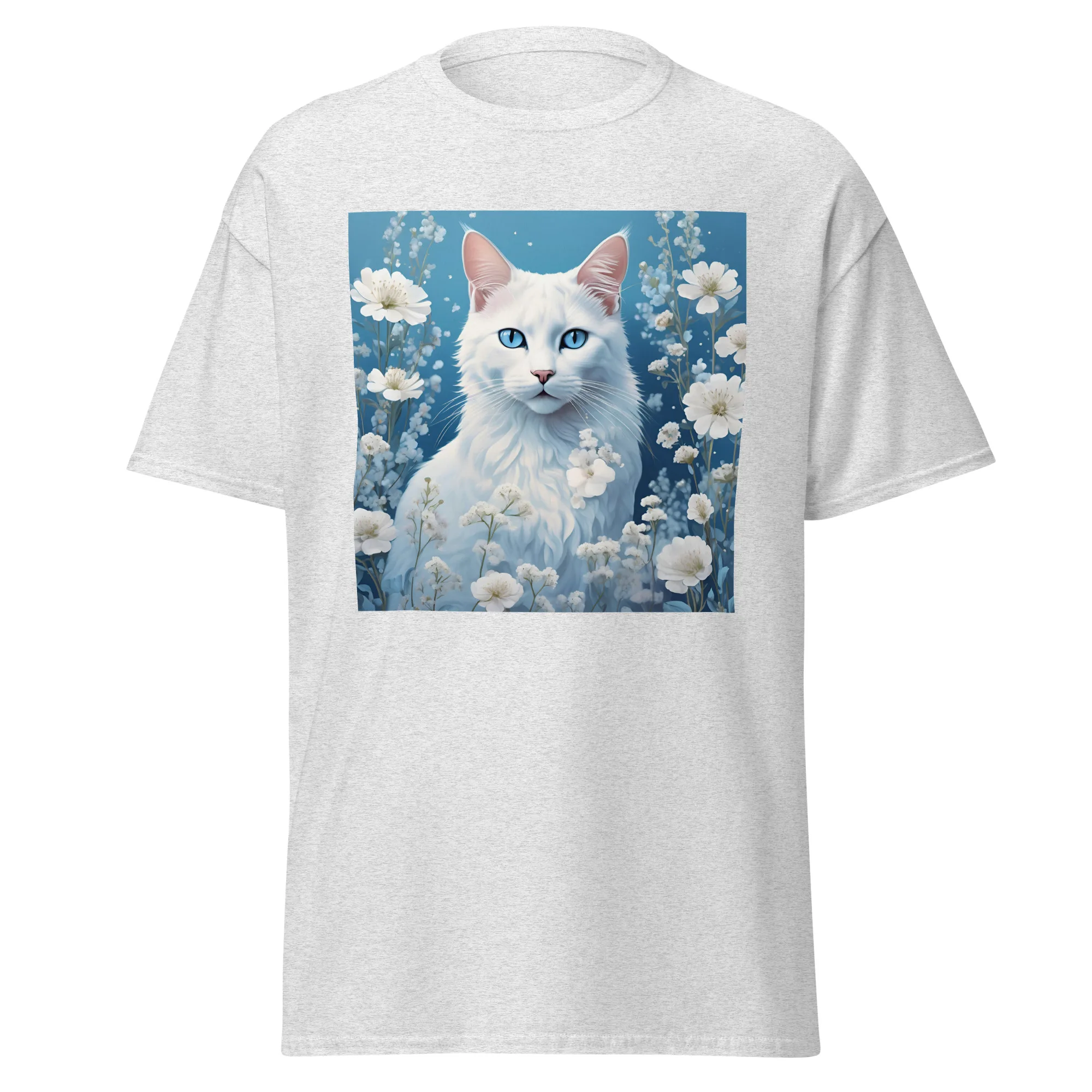 T-Shirt "Weißes Kätzchen" 15 T-Shirt "Weißes Kätzchen" – Bild 15