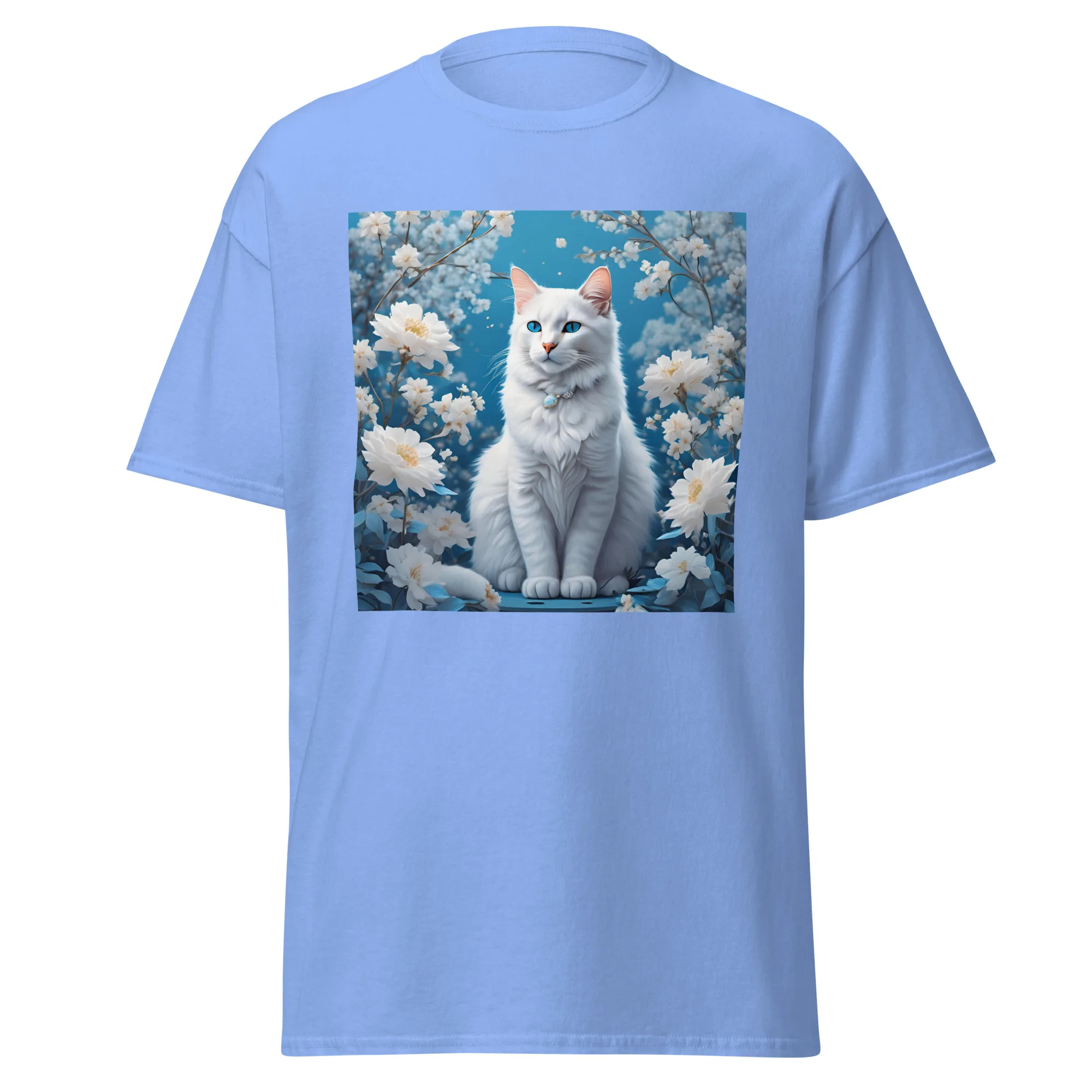 T-Shirt "Weiße Katze" 9 T-Shirt "Weiße Katze" – Bild 9