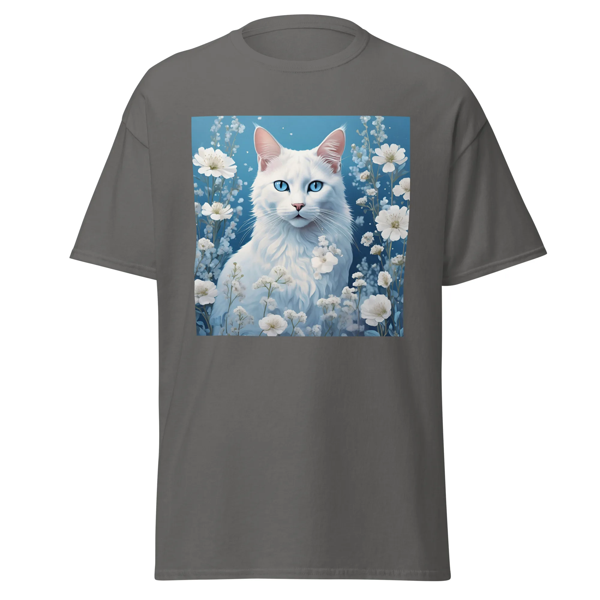 T-Shirt "Weißes Kätzchen" 7 T-Shirt "Weißes Kätzchen" – Bild 7