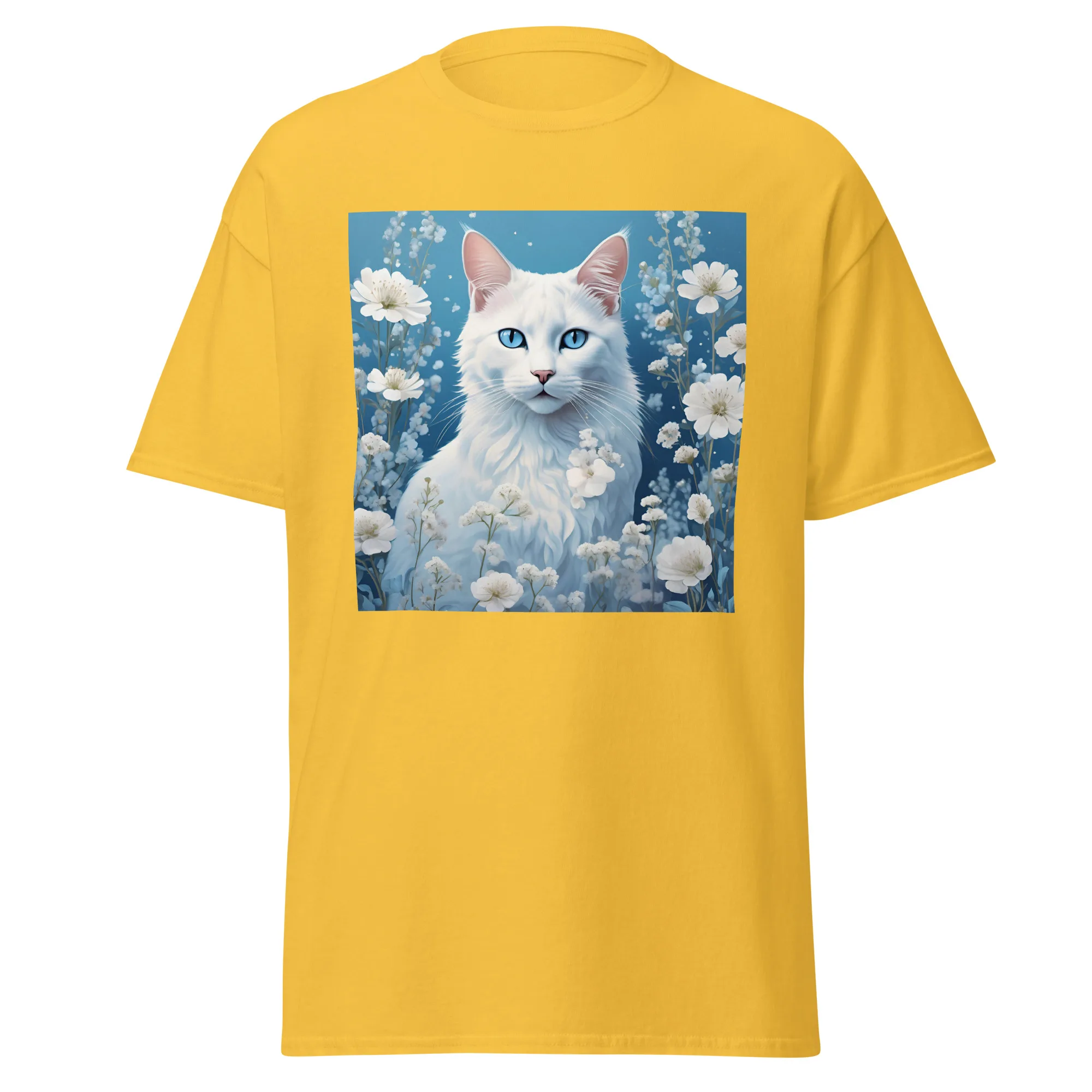 T-Shirt "Weißes Kätzchen" 13 T-Shirt "Weißes Kätzchen" – Bild 13