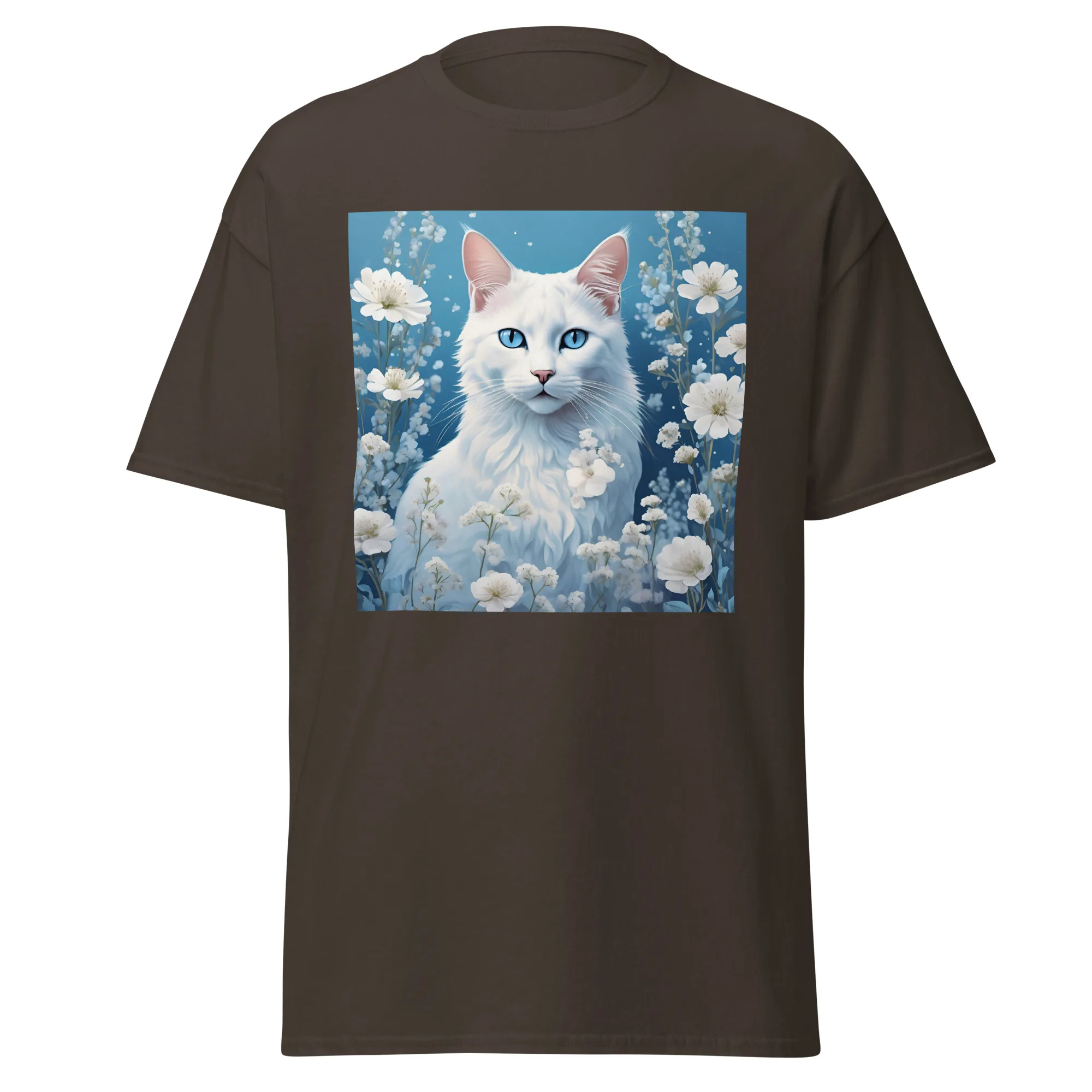 T-Shirt "Weißes Kätzchen" 4 T-Shirt "Weißes Kätzchen" – Bild 4