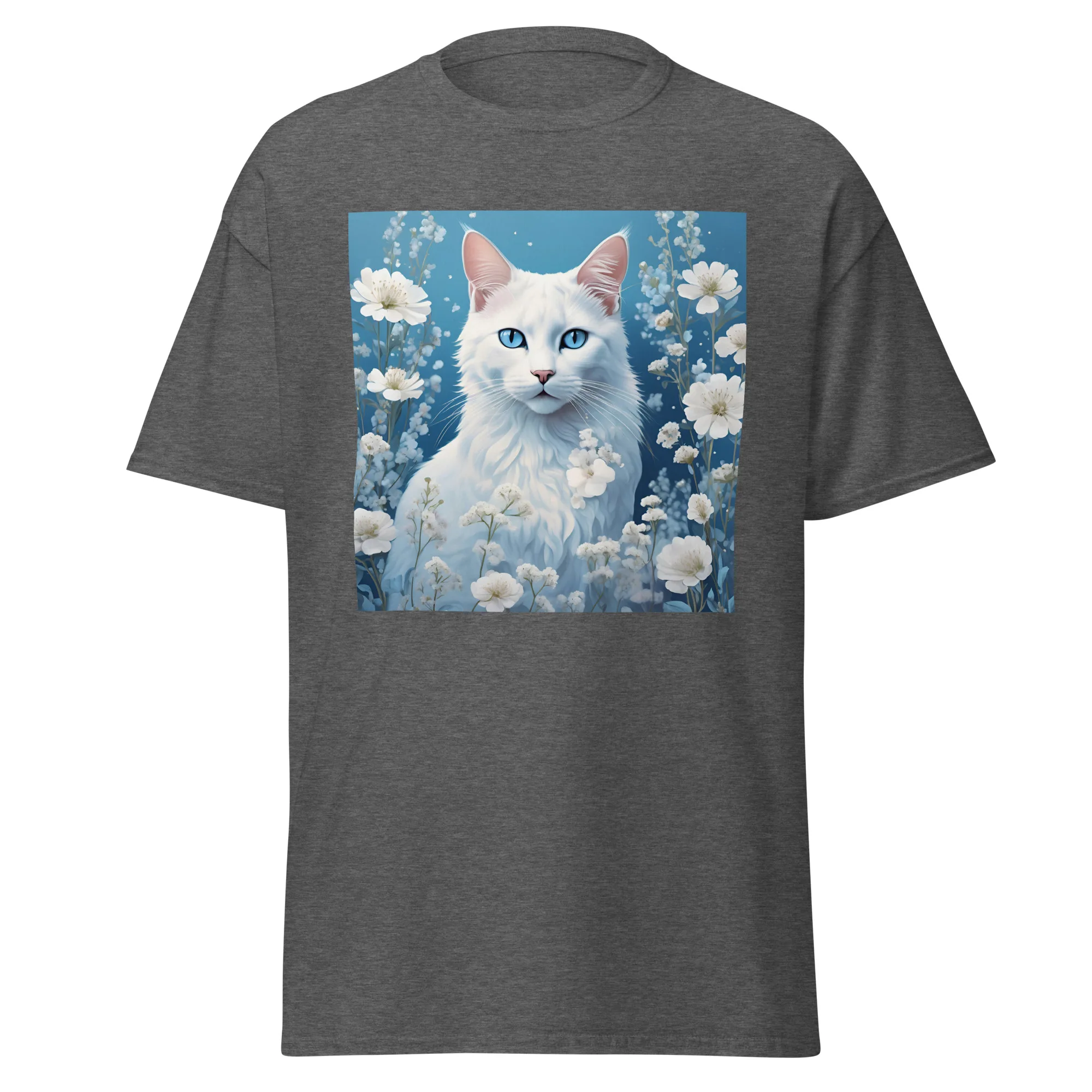 T-Shirt "Weißes Kätzchen" 5 T-Shirt "Weißes Kätzchen" – Bild 5