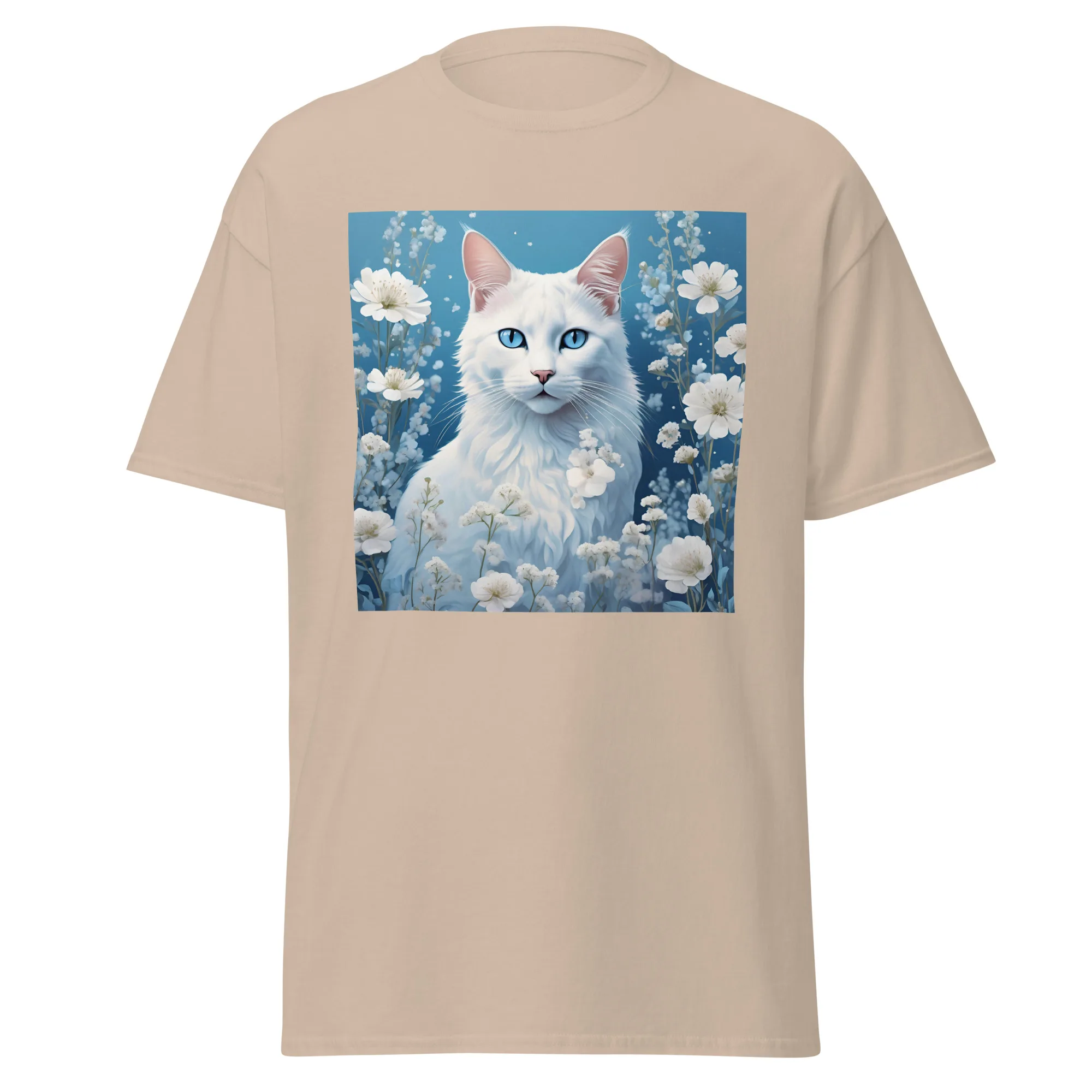 T-Shirt "Weißes Kätzchen" 11 T-Shirt "Weißes Kätzchen" – Bild 11