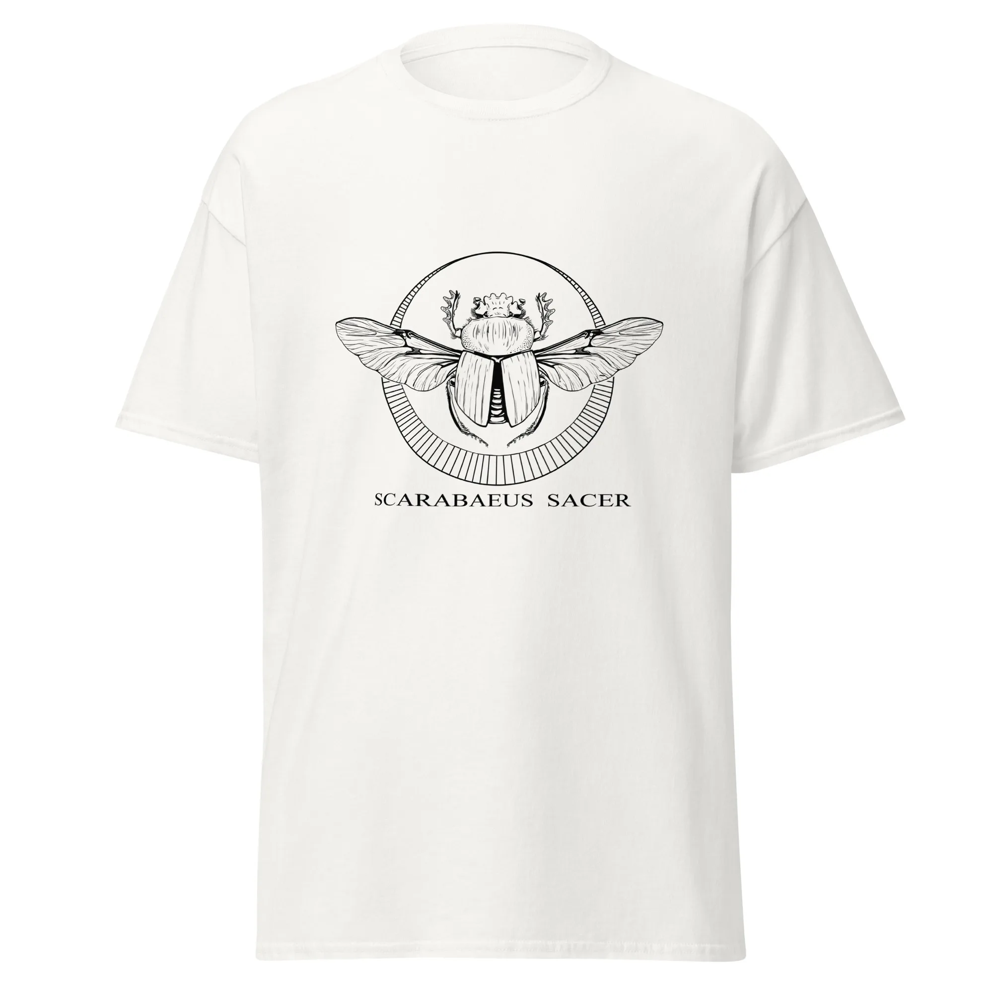 T-Shirt "Scarabaeus sacer black" 16 t-shirt Scarabaeus