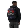 Allzweck-Rucksack - all over print utility backpack black back 6974e1b8c7152