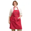 Schürze aus Bio-Baumwolle 6 Schürze aus Bio-Baumwolle - organic cotton apron red front 69752db055e4b