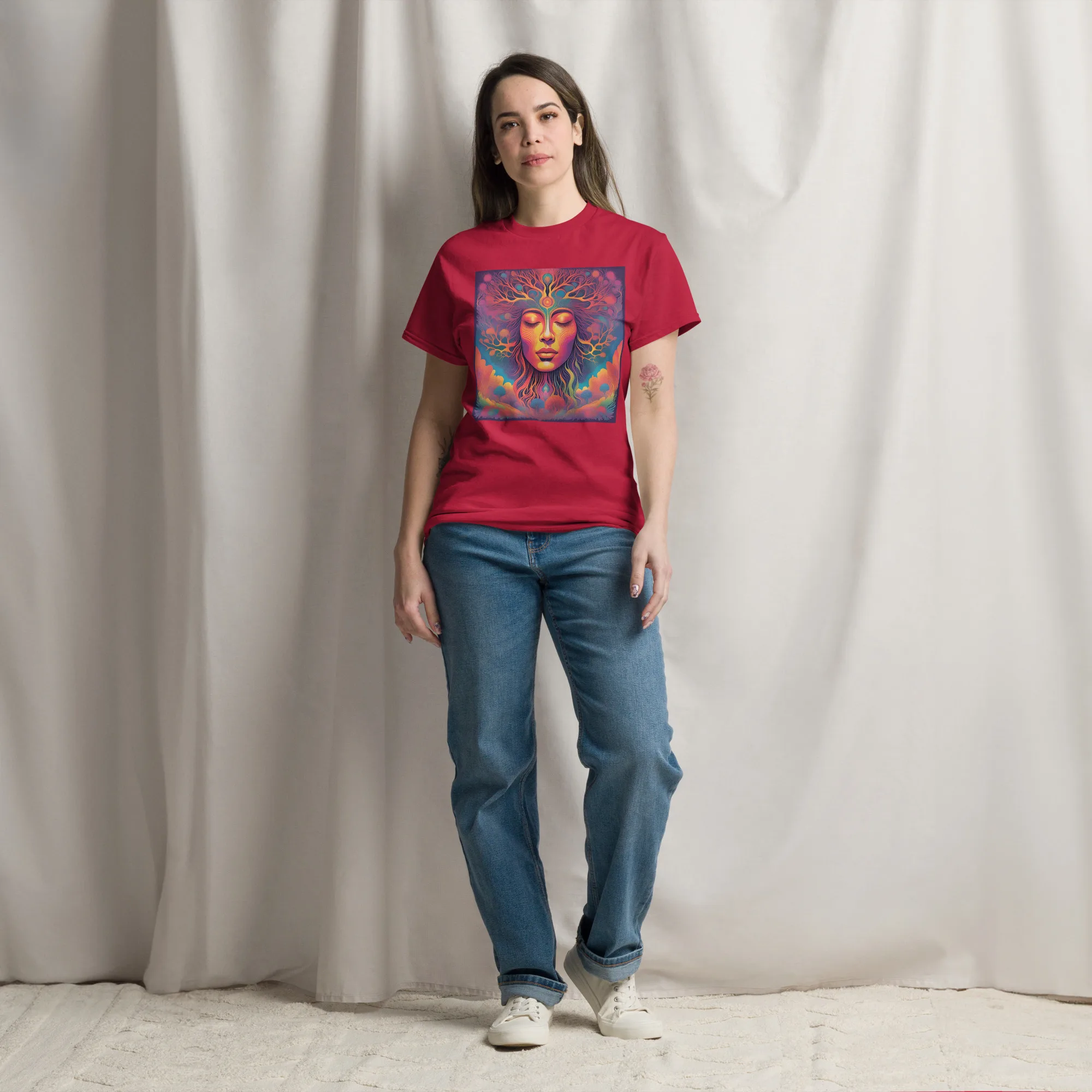 T-Shirt "Eine mystische Frau" 2 T-Shirt "Eine mystische Frau" – Bild 2