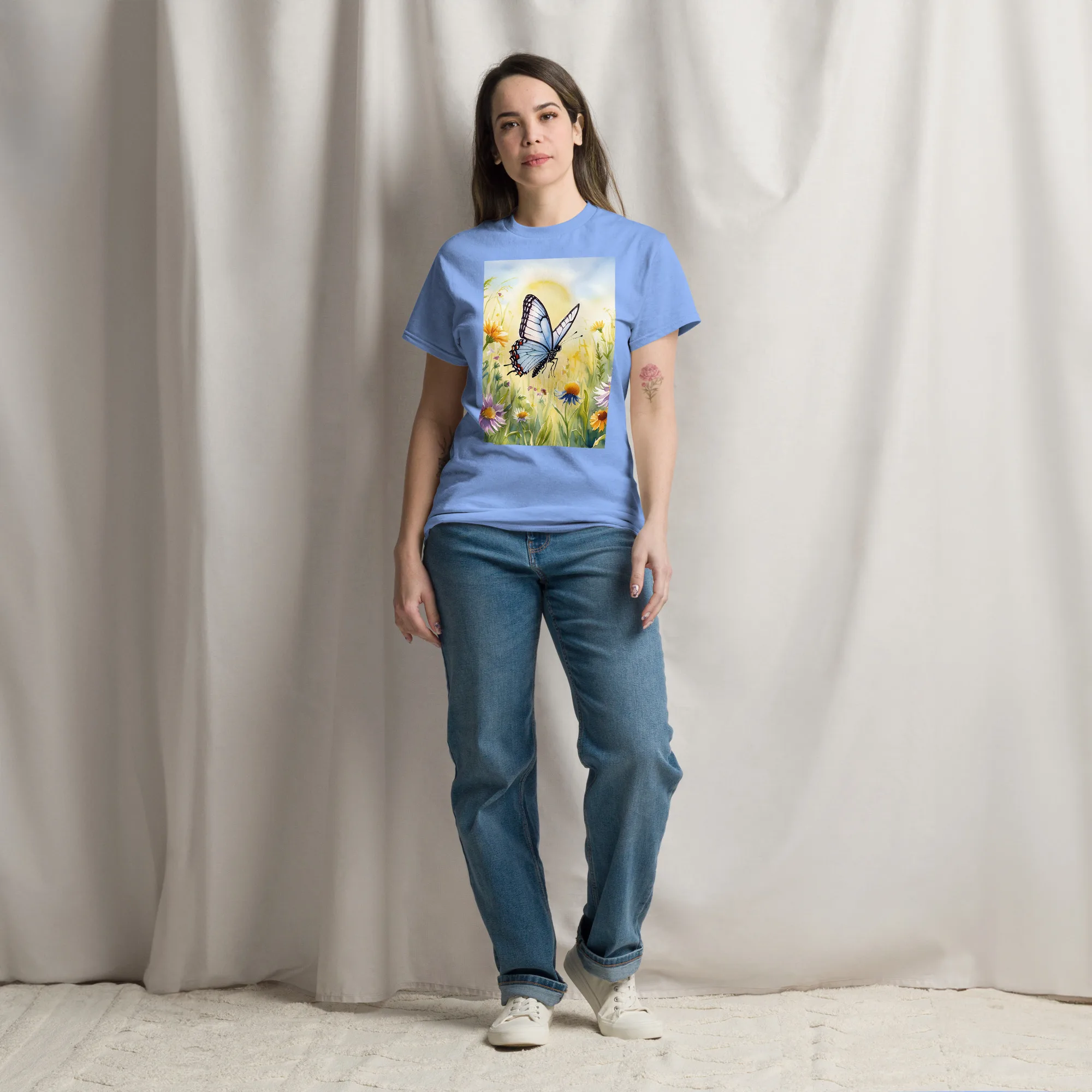 T-Shirt "Schmetterling auf der Wiese" 10 T-Shirt "Schmetterling auf der Wiese" – Bild 10