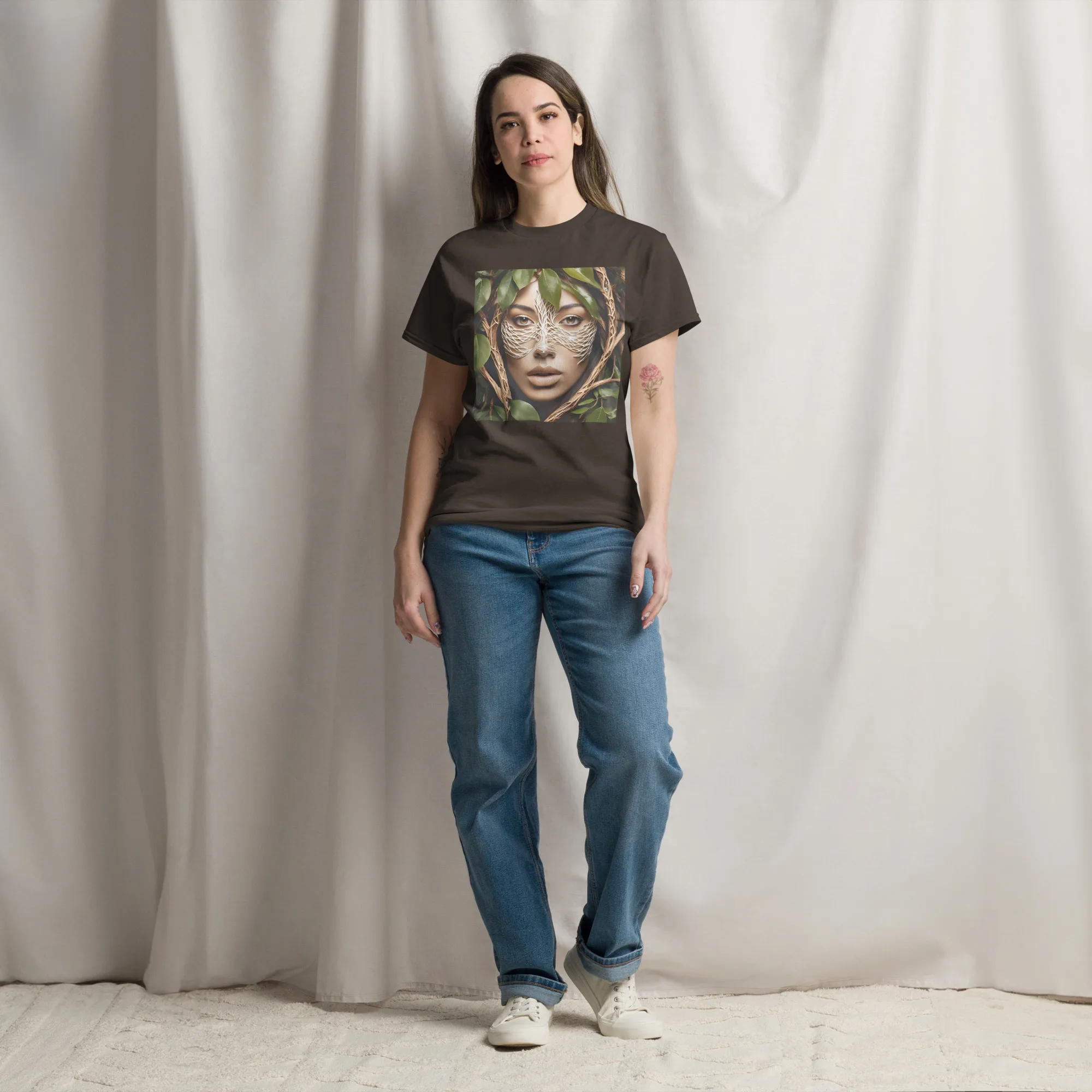 T-Shirt "Frau und Natur"
