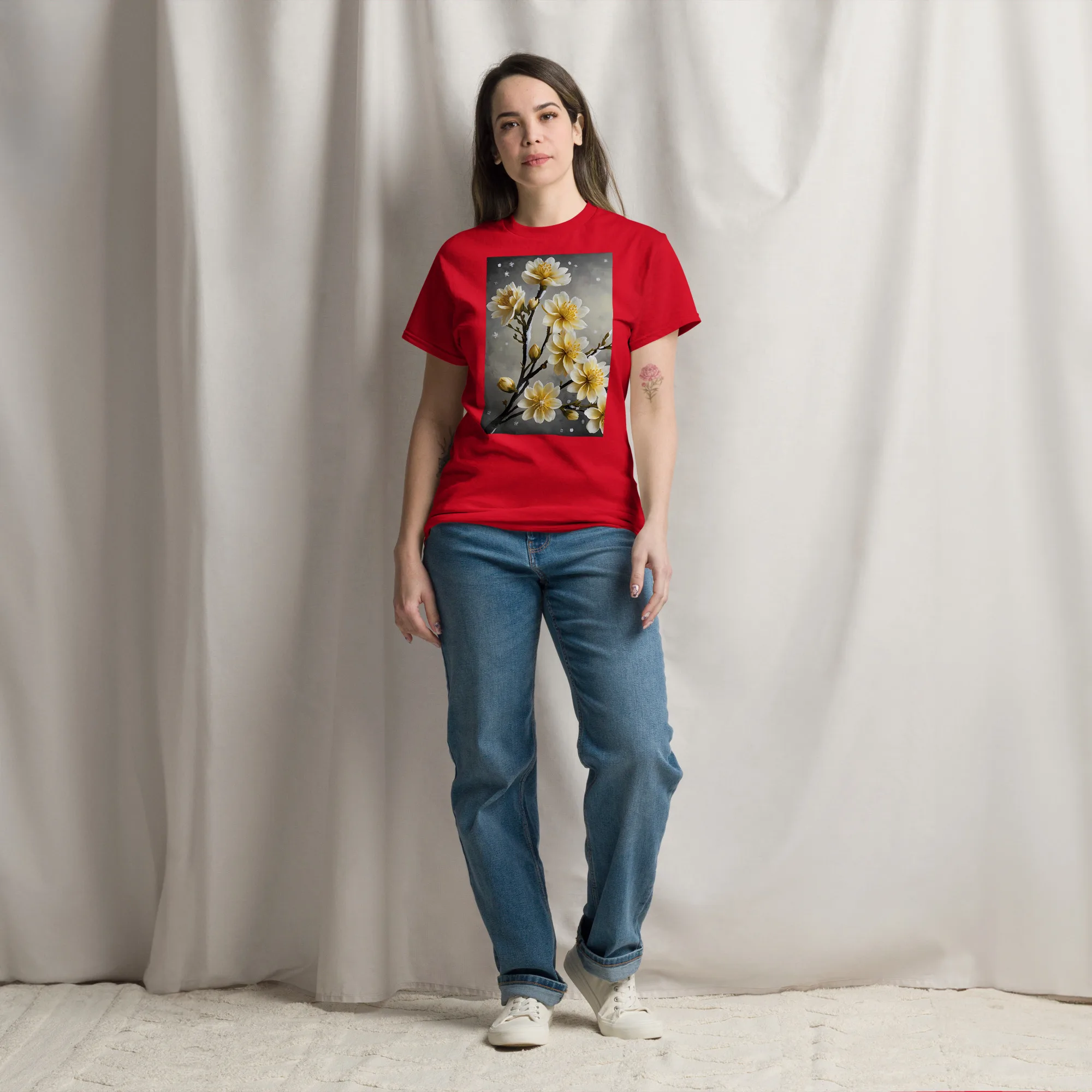 T-Shirt "Blummen nice" 2 T-Shirt "Blummen nice" – Bild 2