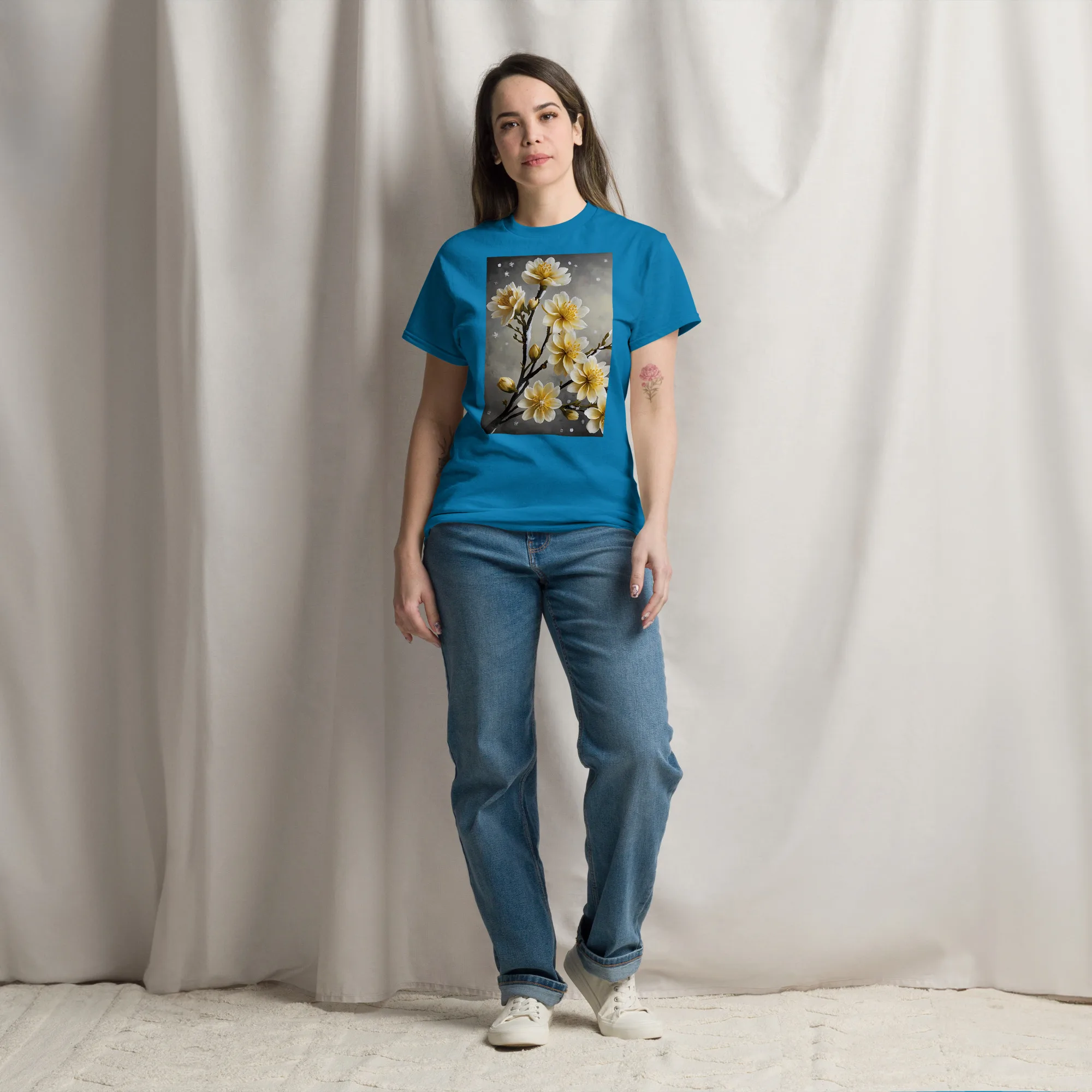 T-Shirt "Blummen nice" 5 T-Shirt "Blummen nice" – Bild 5