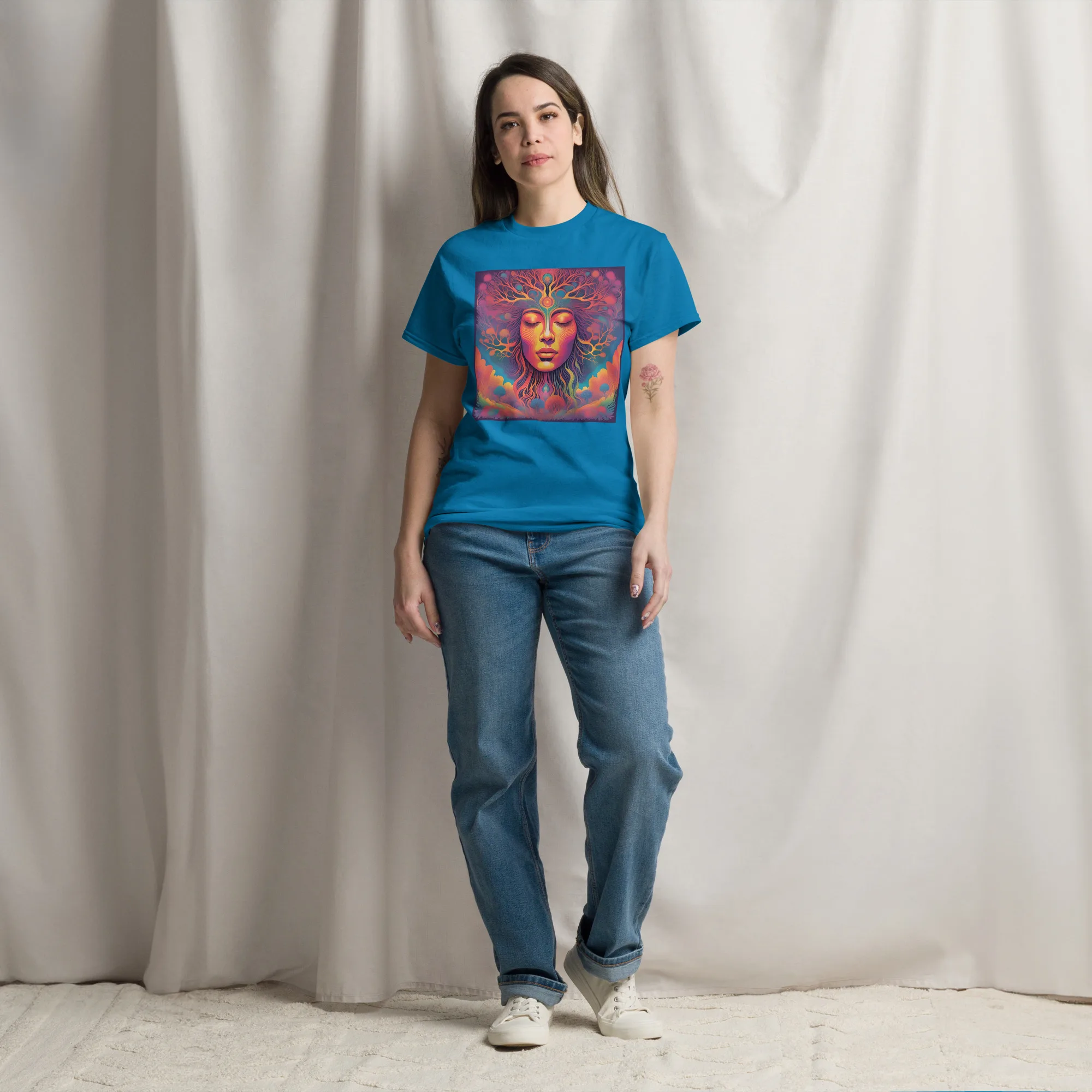 T-Shirt "Eine mystische Frau" 3 T-Shirt "Eine mystische Frau" – Bild 3
