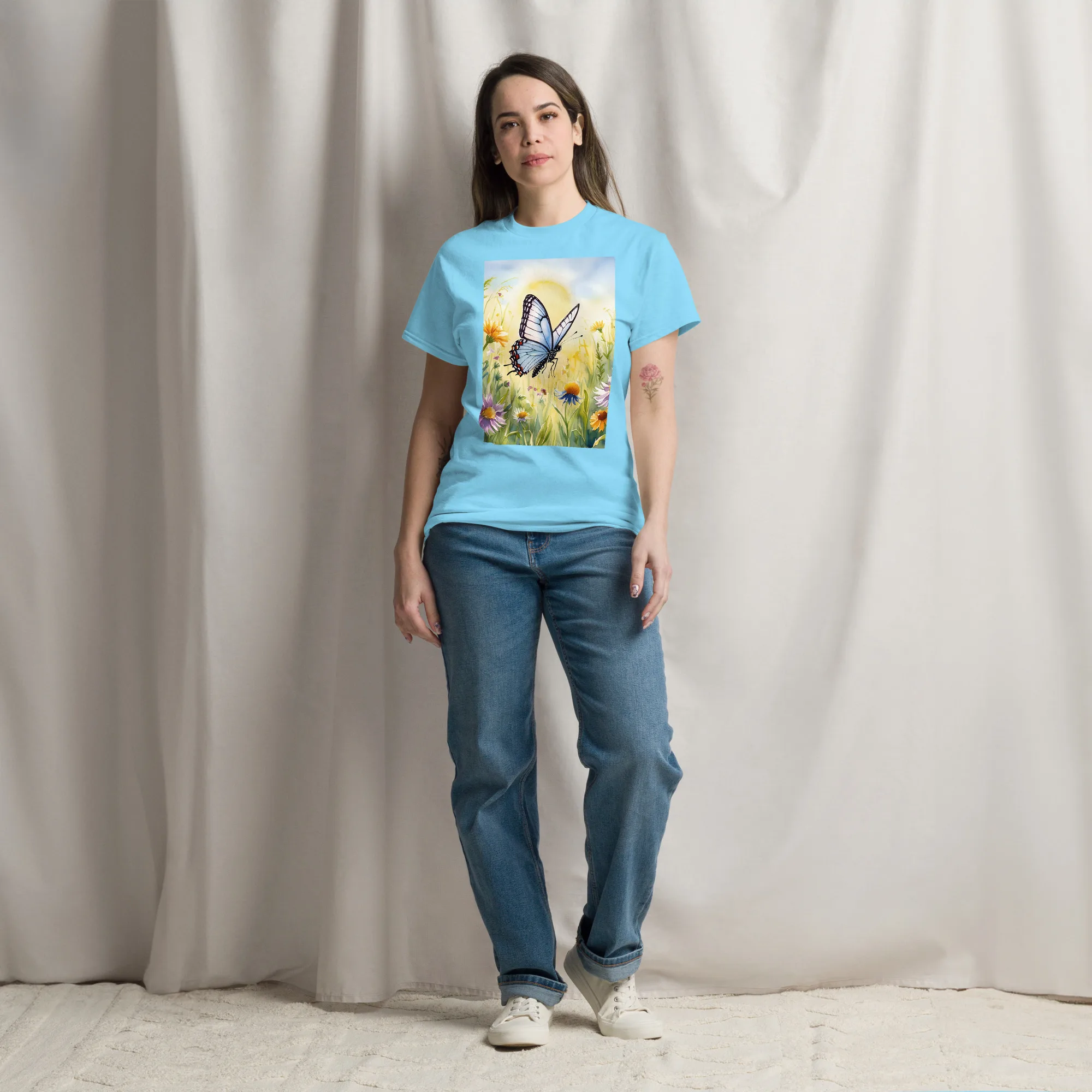 T-Shirt "Schmetterling auf der Wiese" 14 T-Shirt "Schmetterling auf der Wiese" – Bild 14