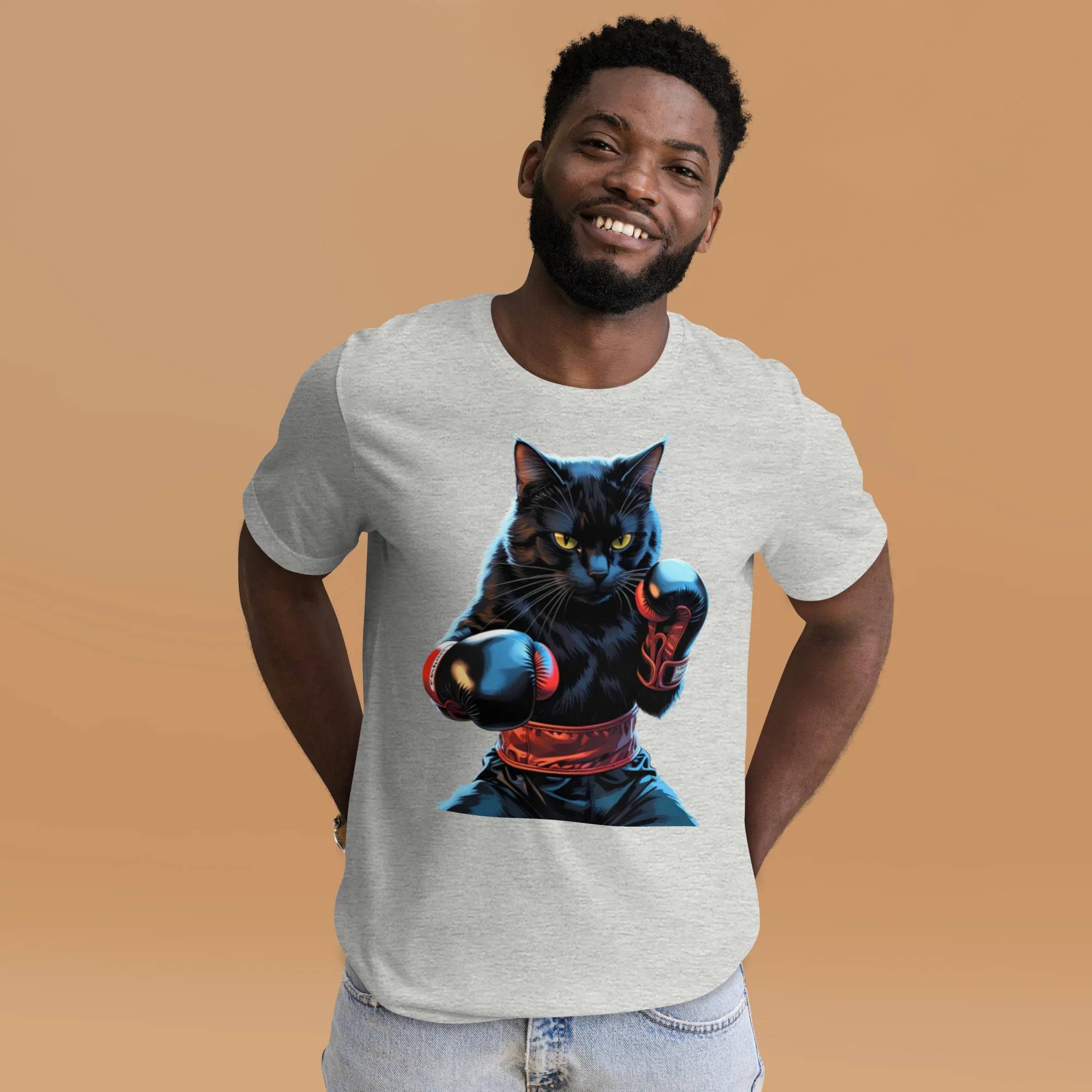 T-Shirt "schwarze Boxerkatze" 11 T-Shirt "schwarze Boxerkatze" – Bild 11