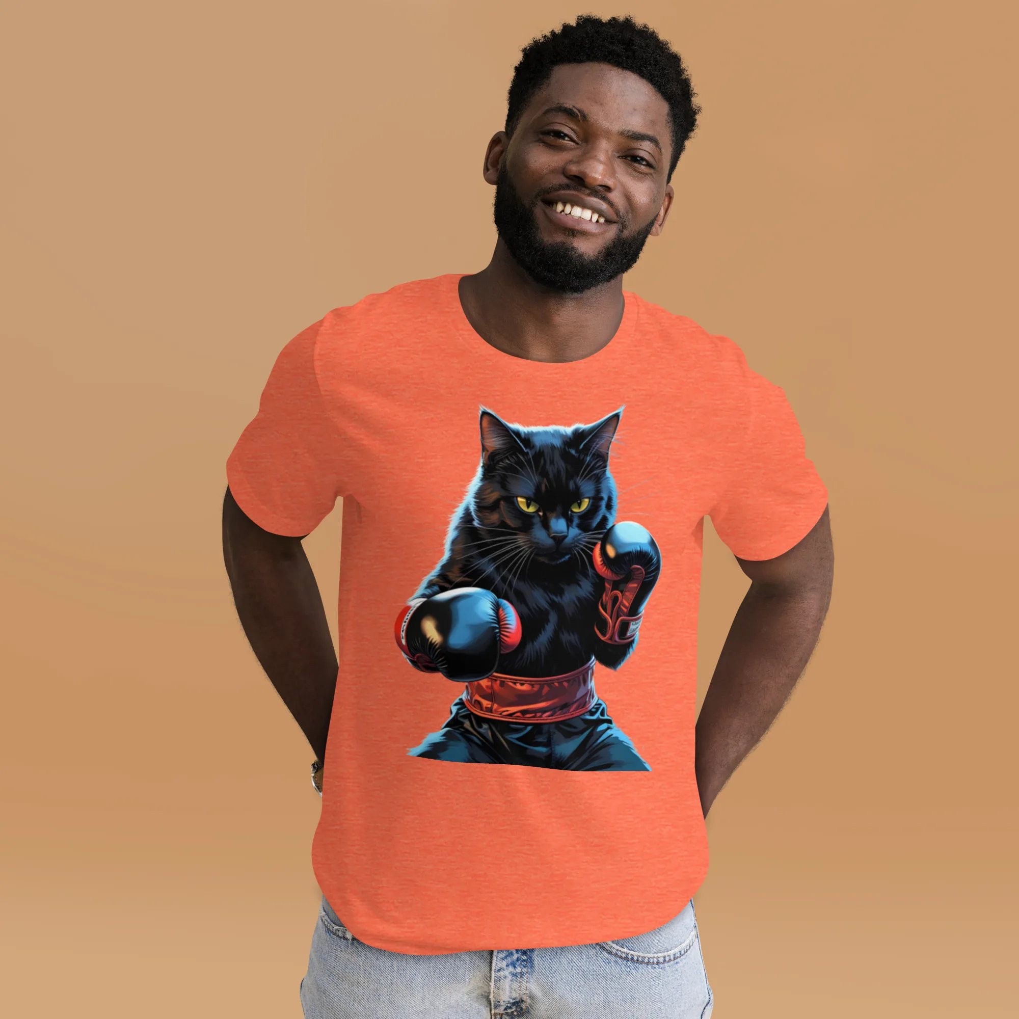 T-Shirt "schwarze Boxerkatze" 9 T-Shirt "schwarze Boxerkatze" – Bild 9