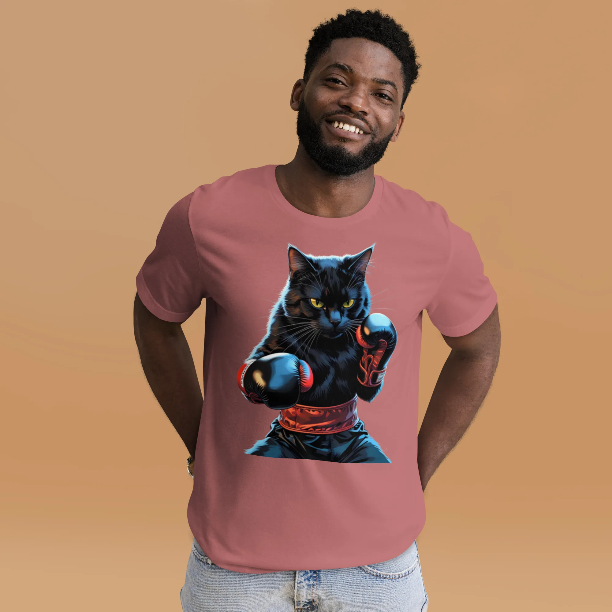 T-Shirt "schwarze Boxerkatze" 8 T-Shirt "schwarze Boxerkatze" – Bild 8