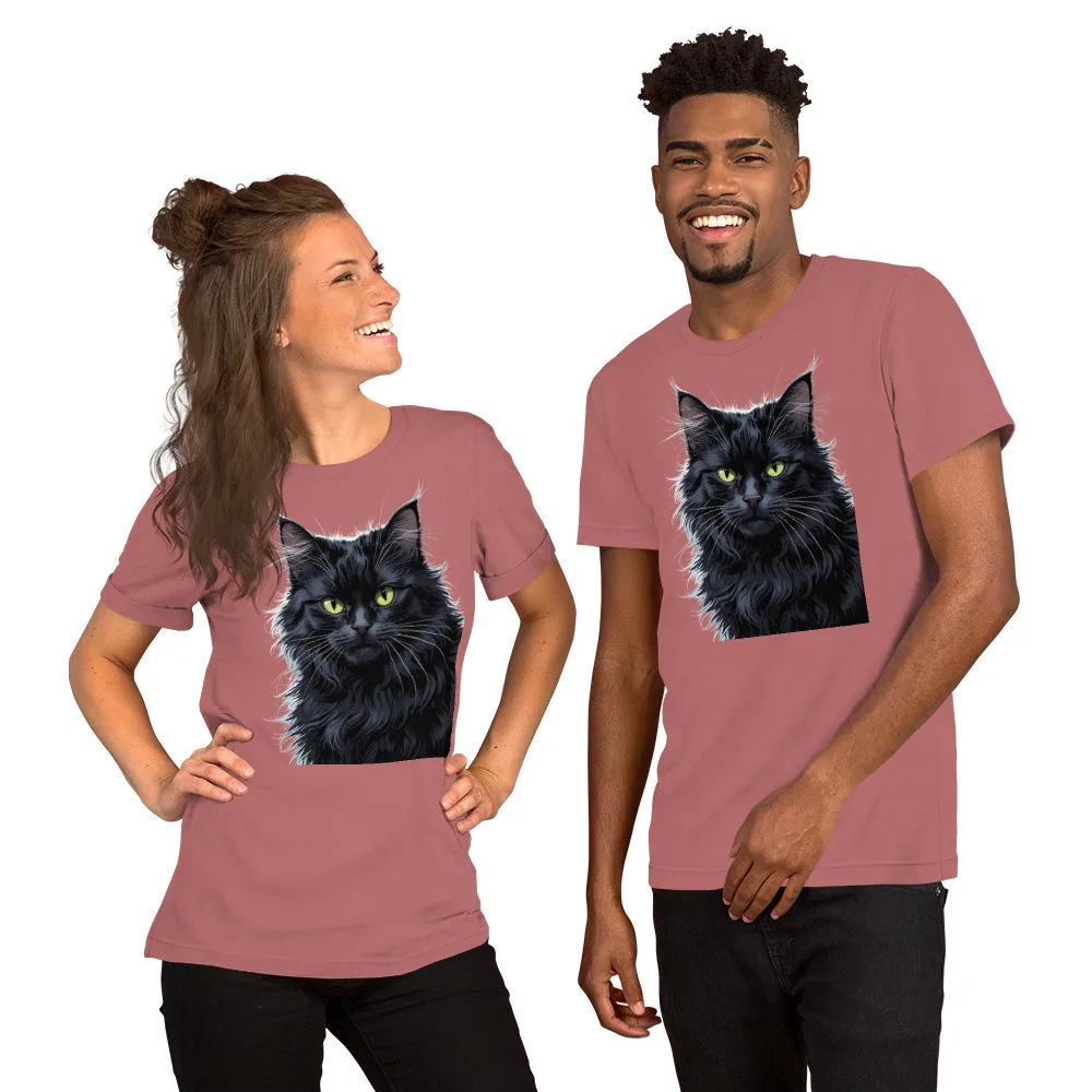 T-Shirt "weise Katze "