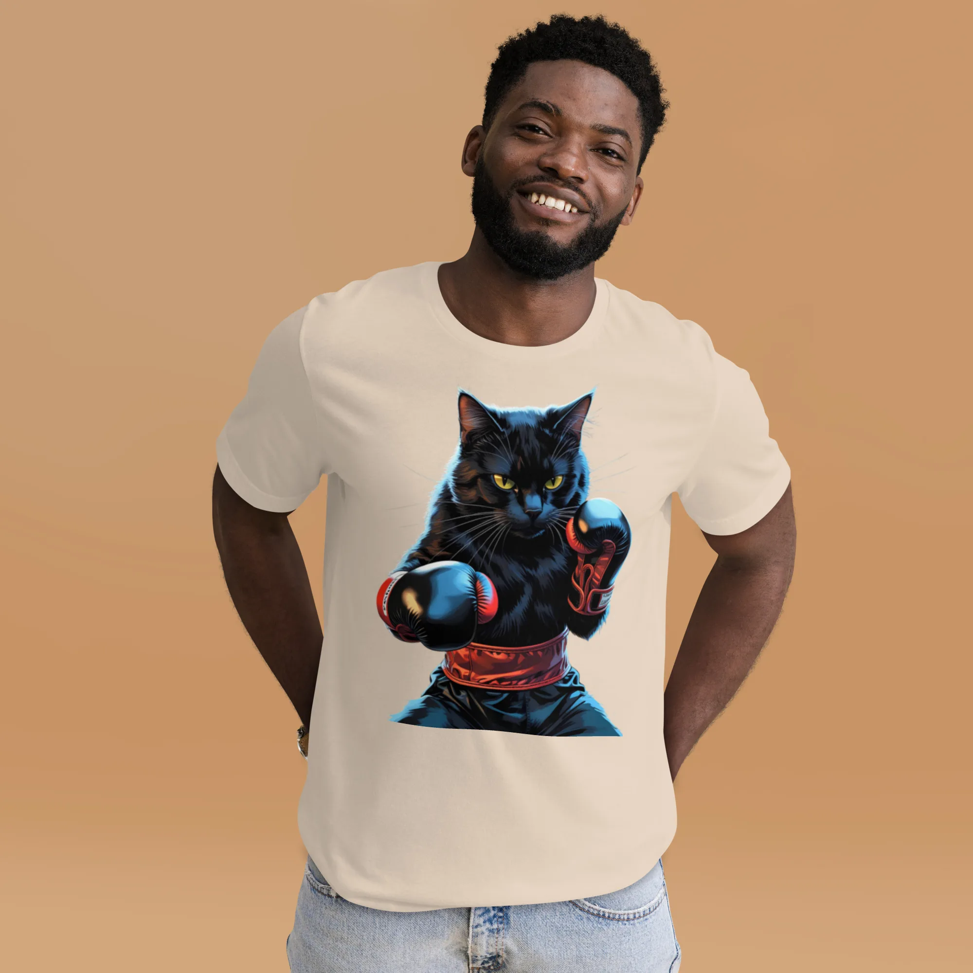 T-Shirt "schwarze Boxerkatze" 12 T-Shirt "schwarze Boxerkatze" – Bild 12