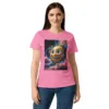 T-Shirt für Damen "Smiley" 20 T-Shirt für Damen "Smiley" - womens basic softstyle t shirt azalea front 6972a1713c767