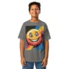 T-Shirt "Smiley" 16 T-Shirt "Smiley" - youth classic tee charcoal front 6972b74eb4474