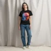Klassisches Unisex T-Shirt - unisex classic tee black front 69d8393b265bc