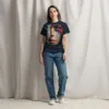 Klassisches Unisex T-Shirt - unisex classic tee navy front 69d8361f8e9d3